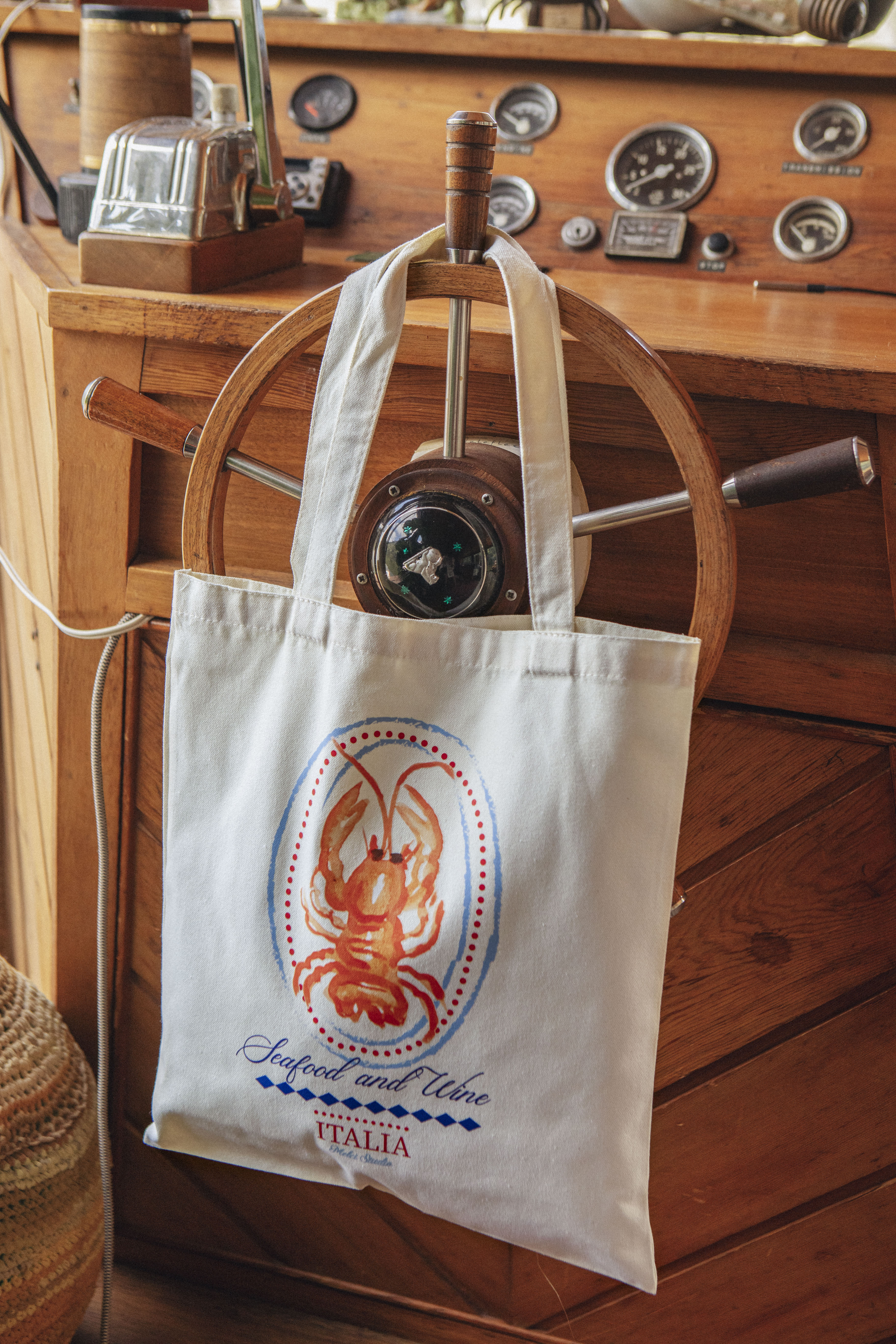 Canvas Tote - Lobster