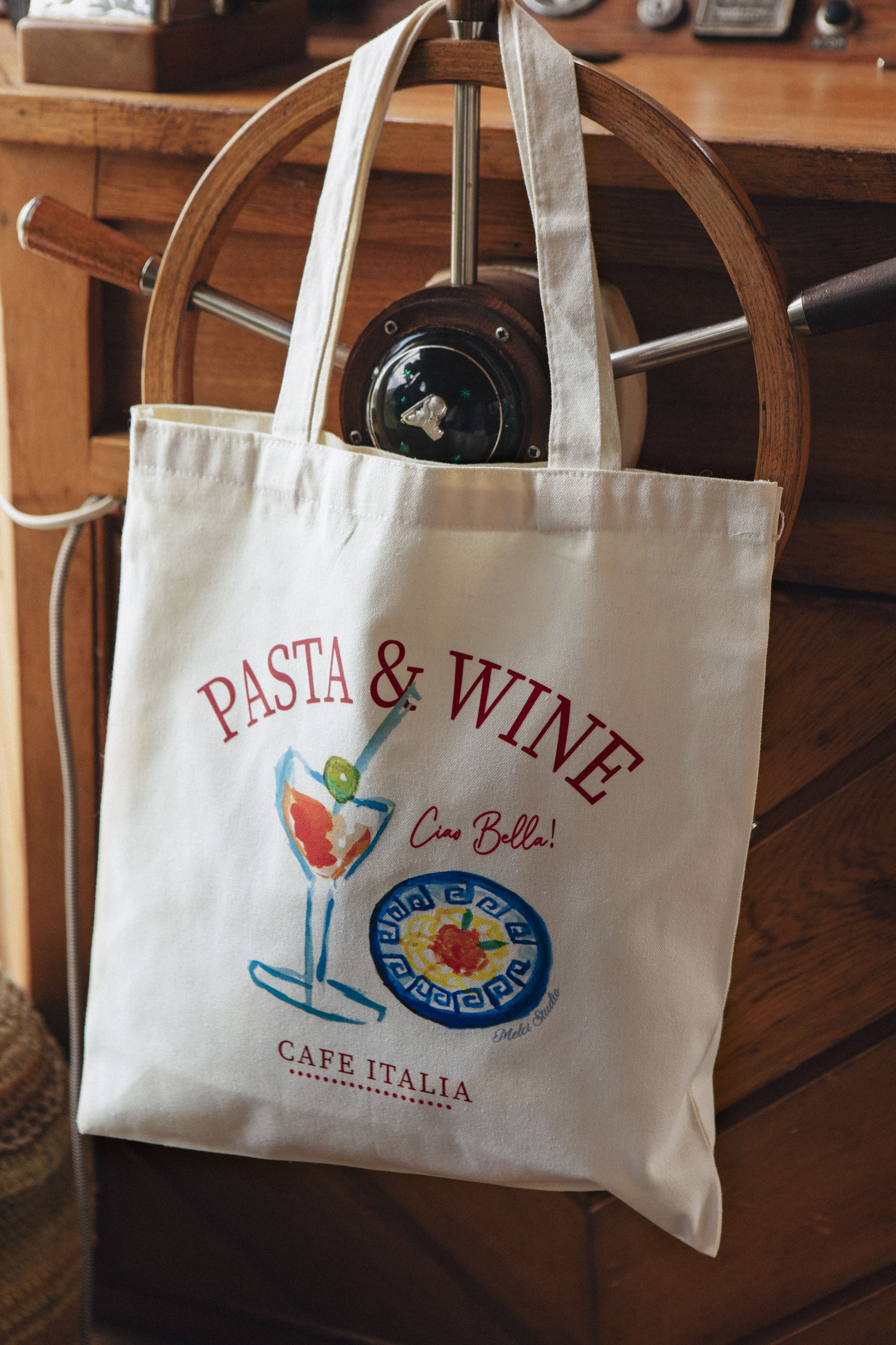 Canvas Tote - Pasta Club