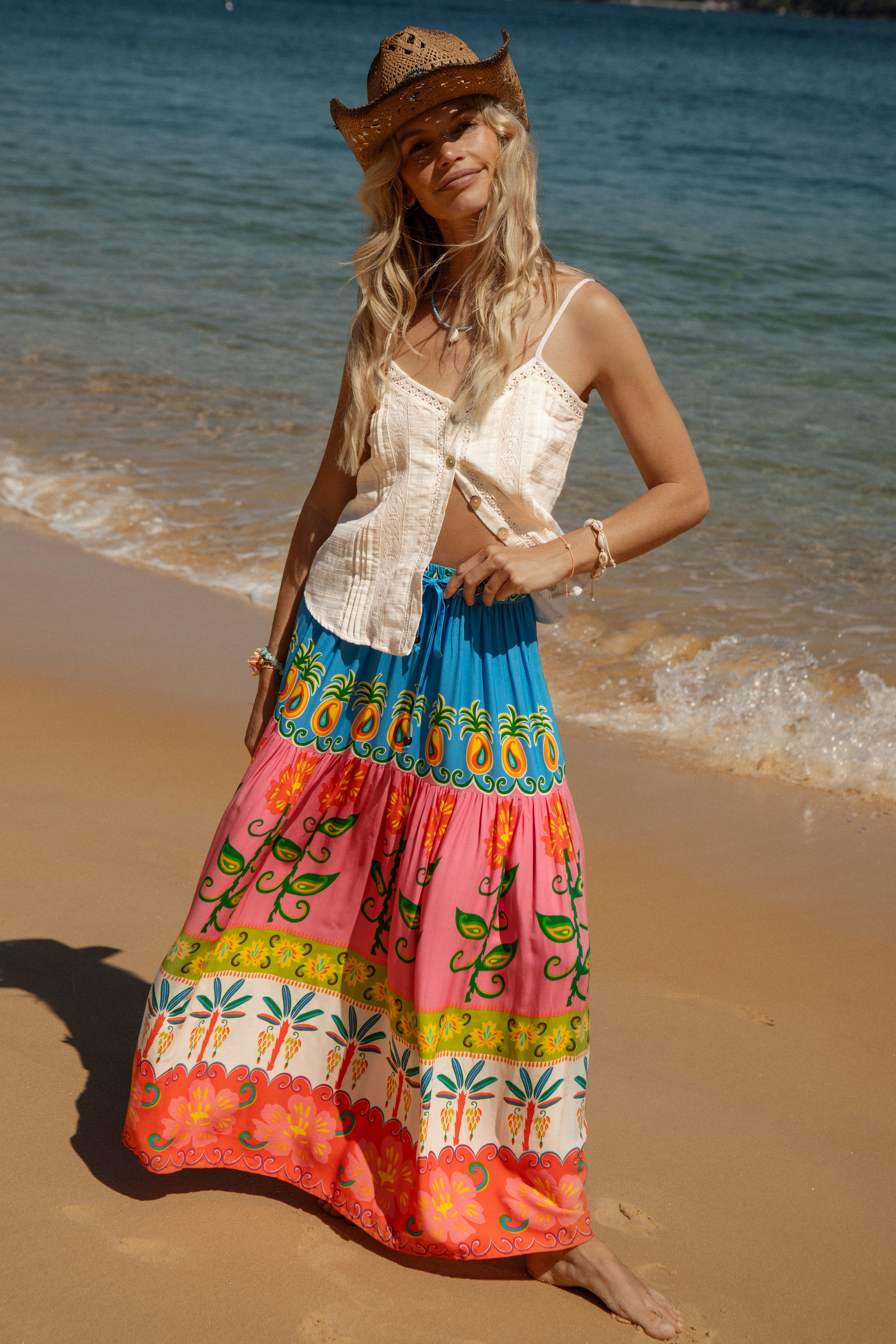 Caribbean Maxi Skirt