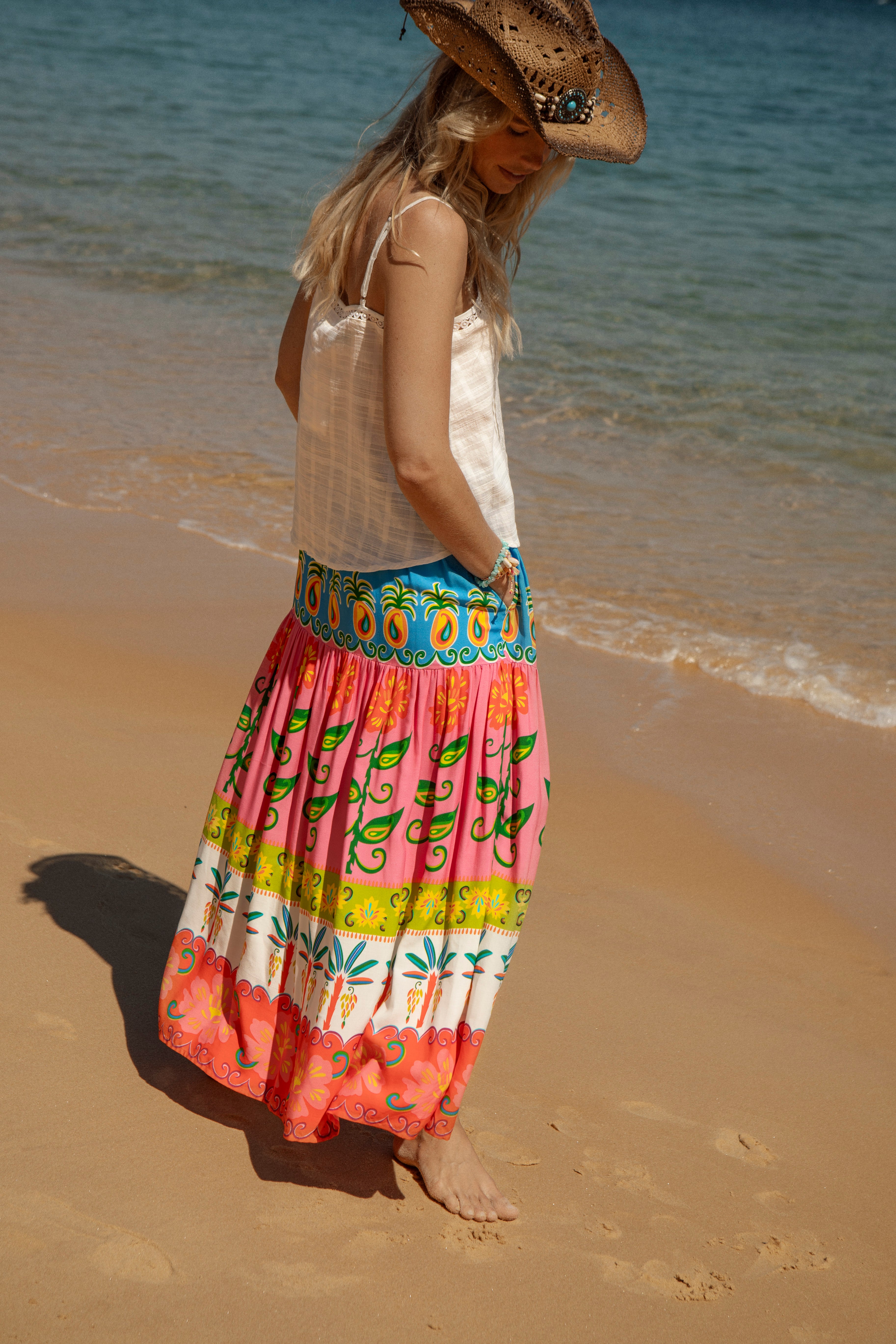 Caribbean Maxi Skirt