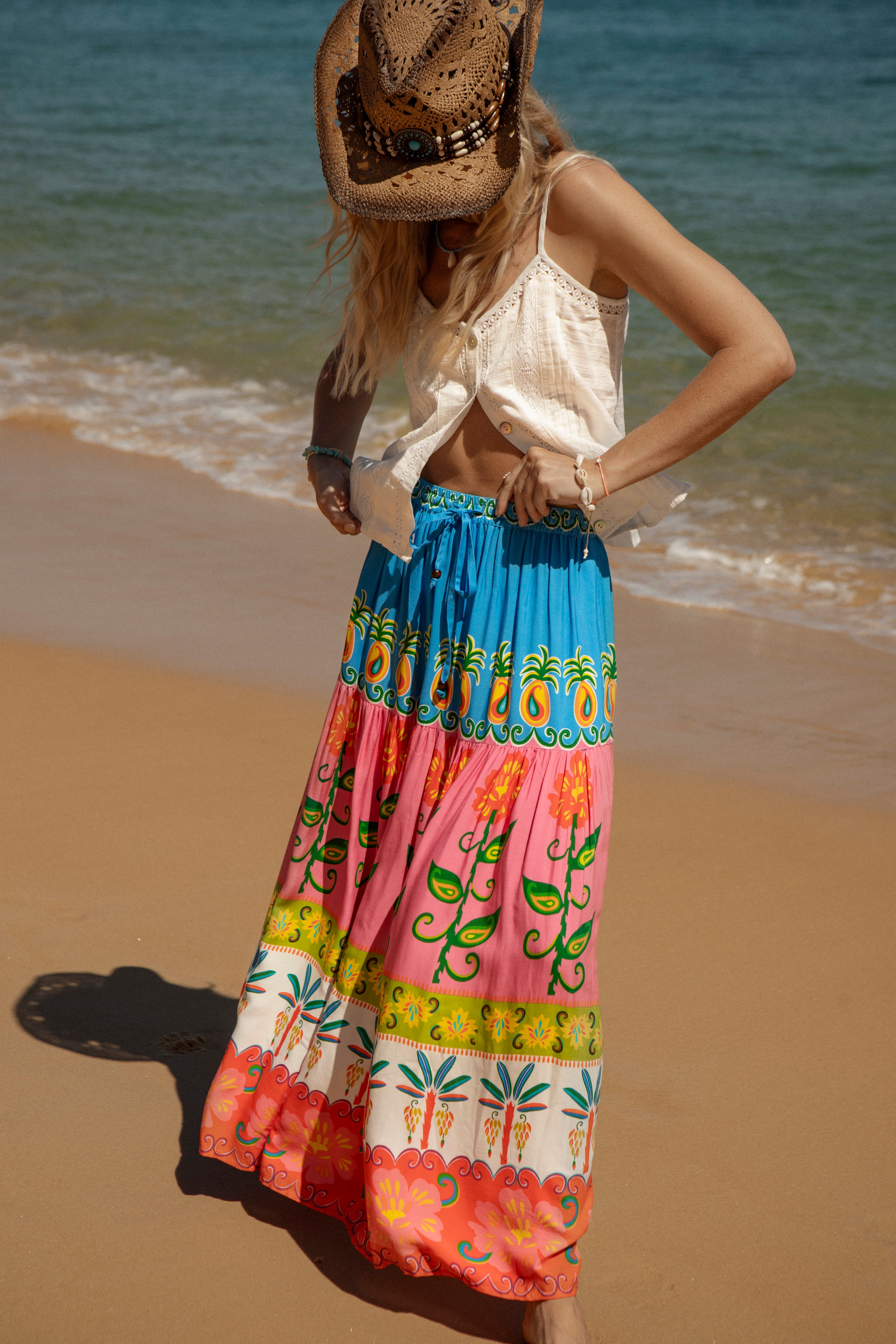 Caribbean Maxi Skirt