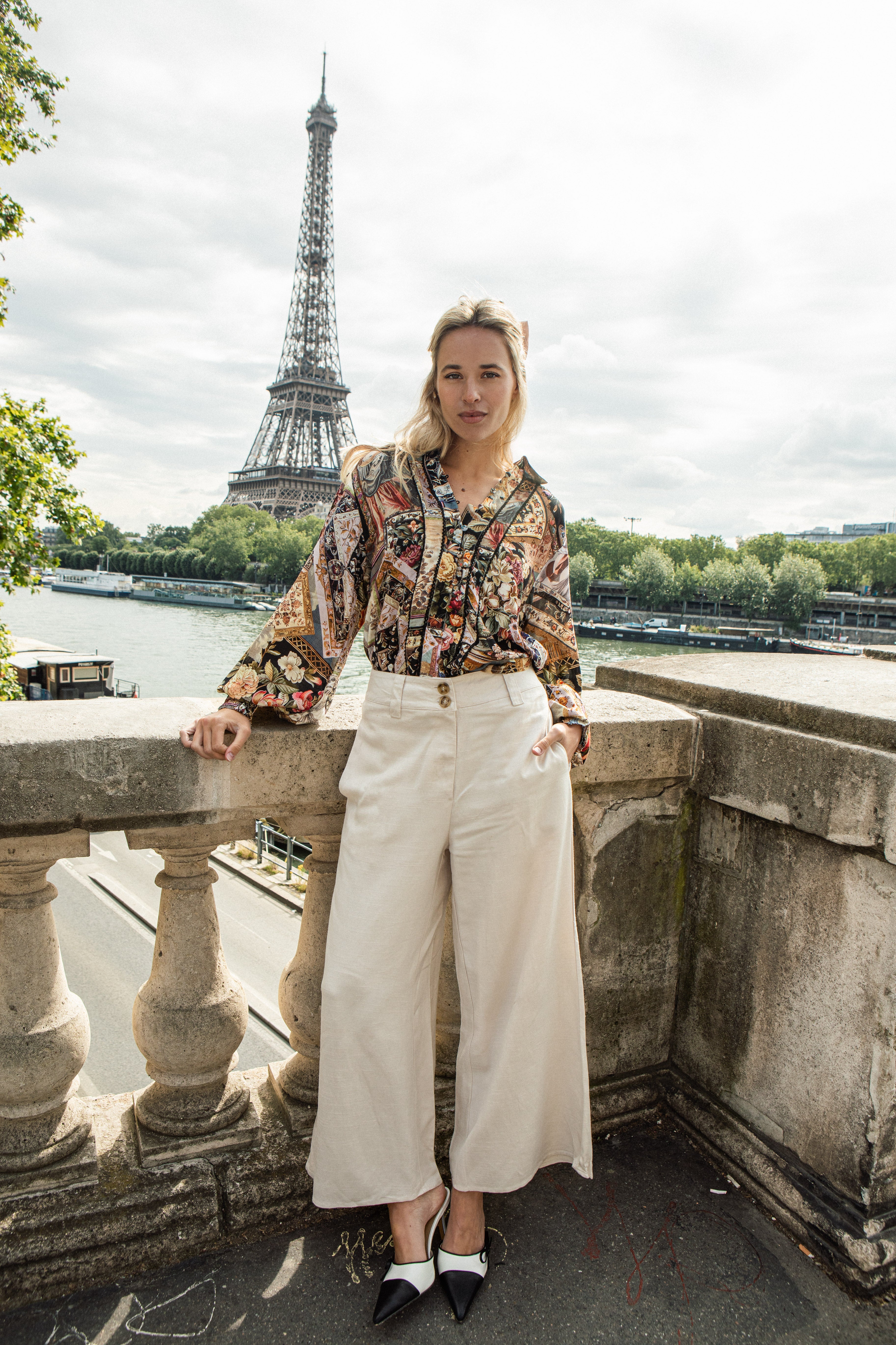 Je Taime Pants - Pearl