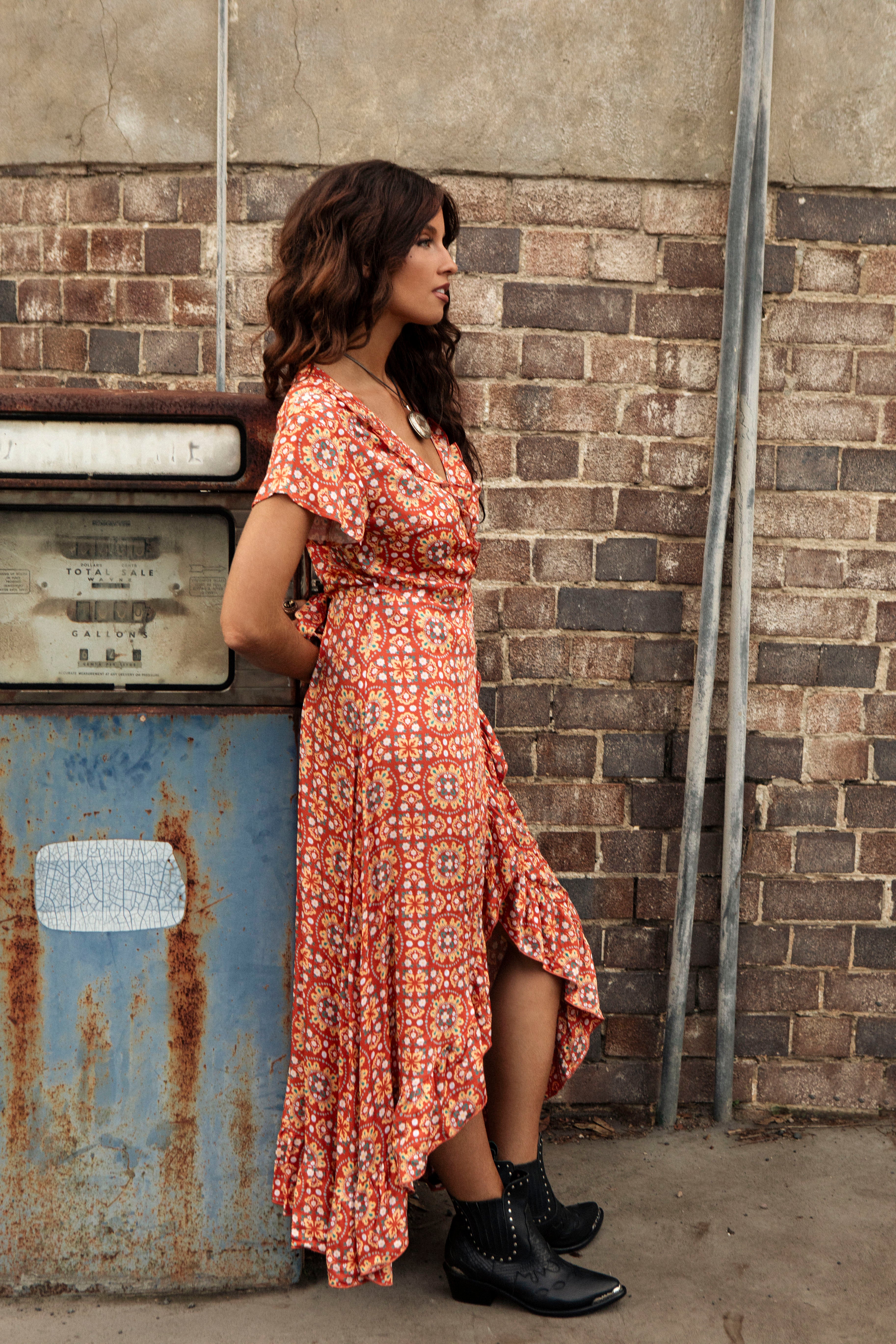 Palm Springs Dress - Medina Spice