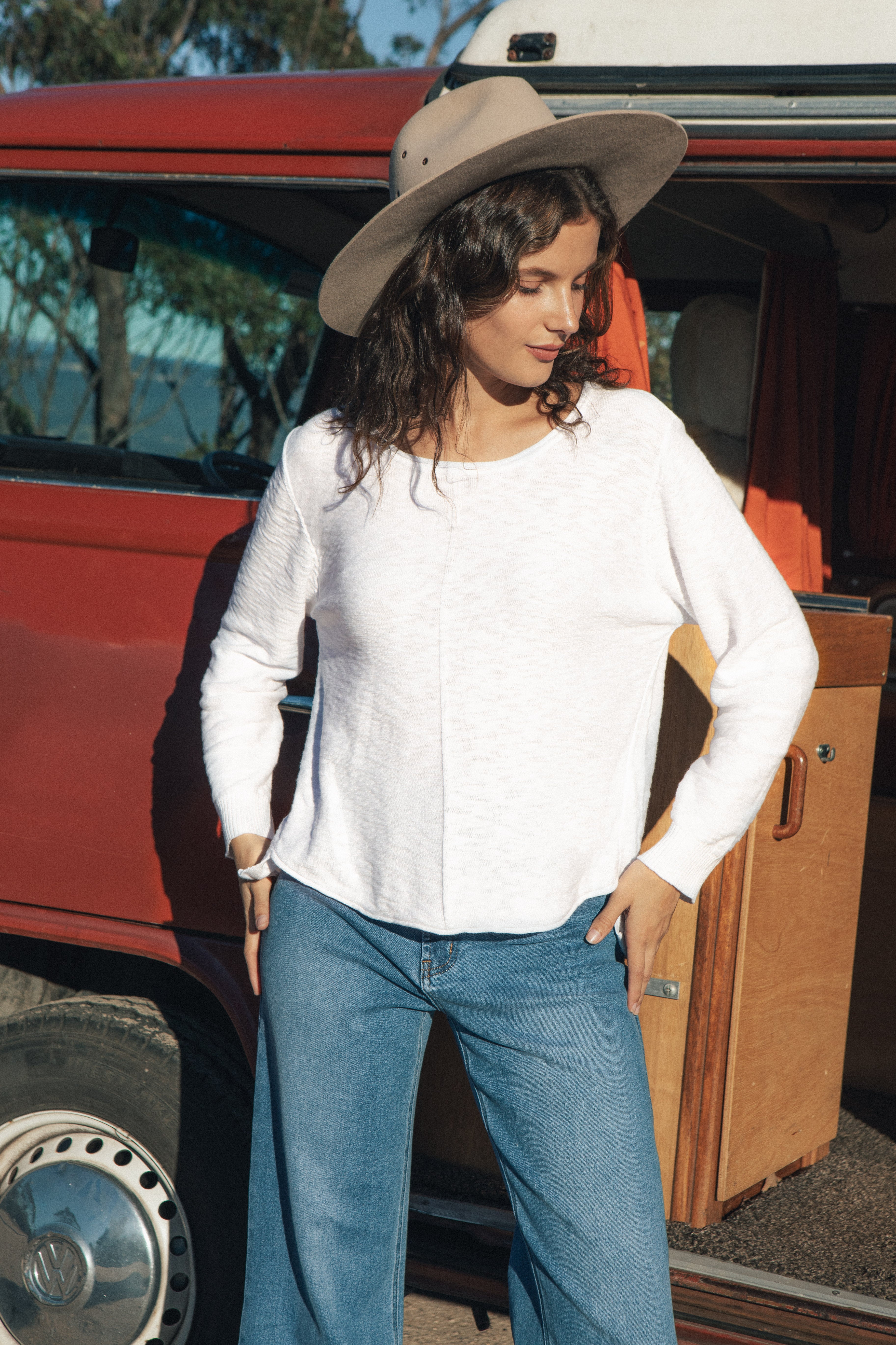 Sacha Top - Winter White