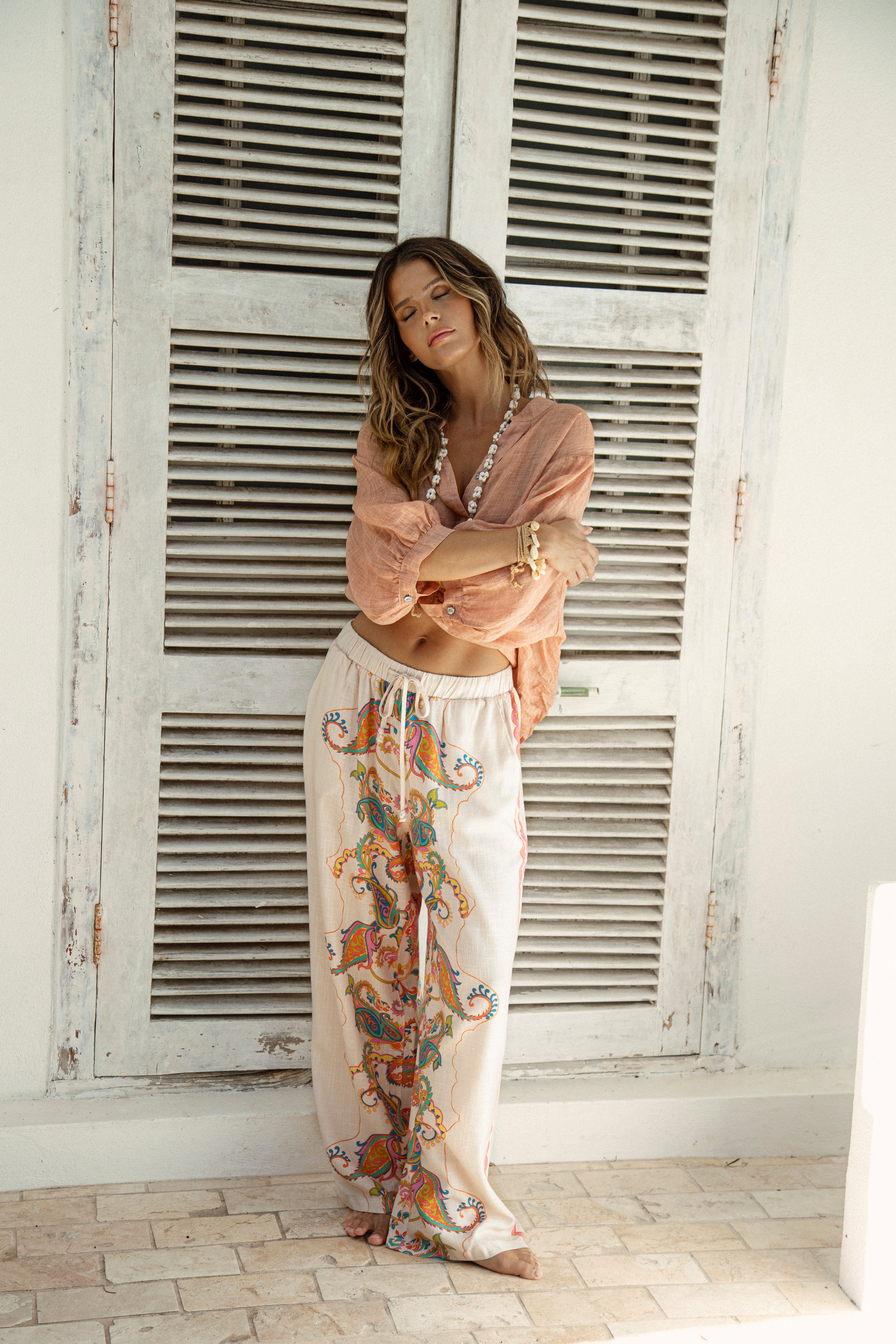 Zimmie Linen Pant