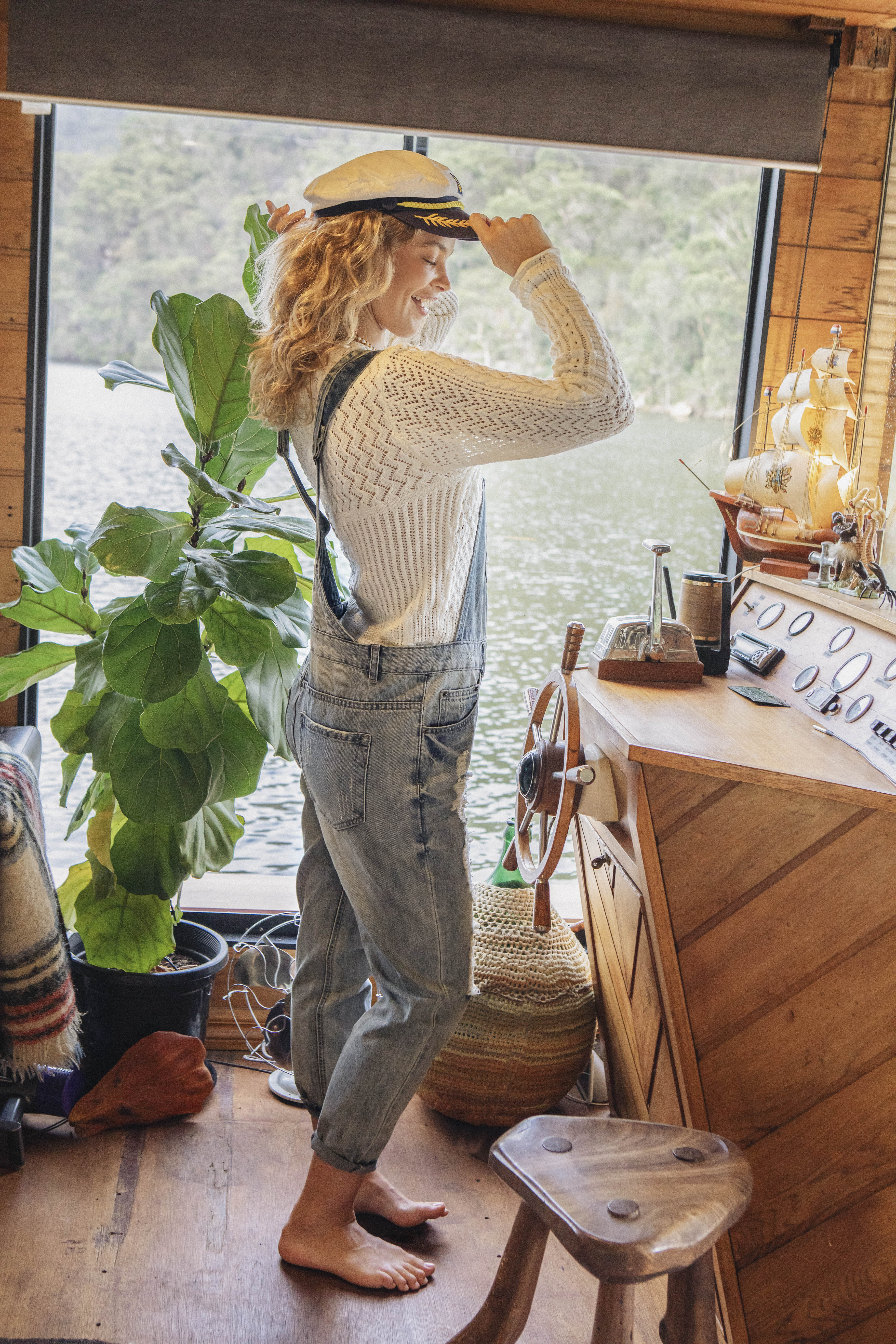 Maddie Overalls - Vintage Denim