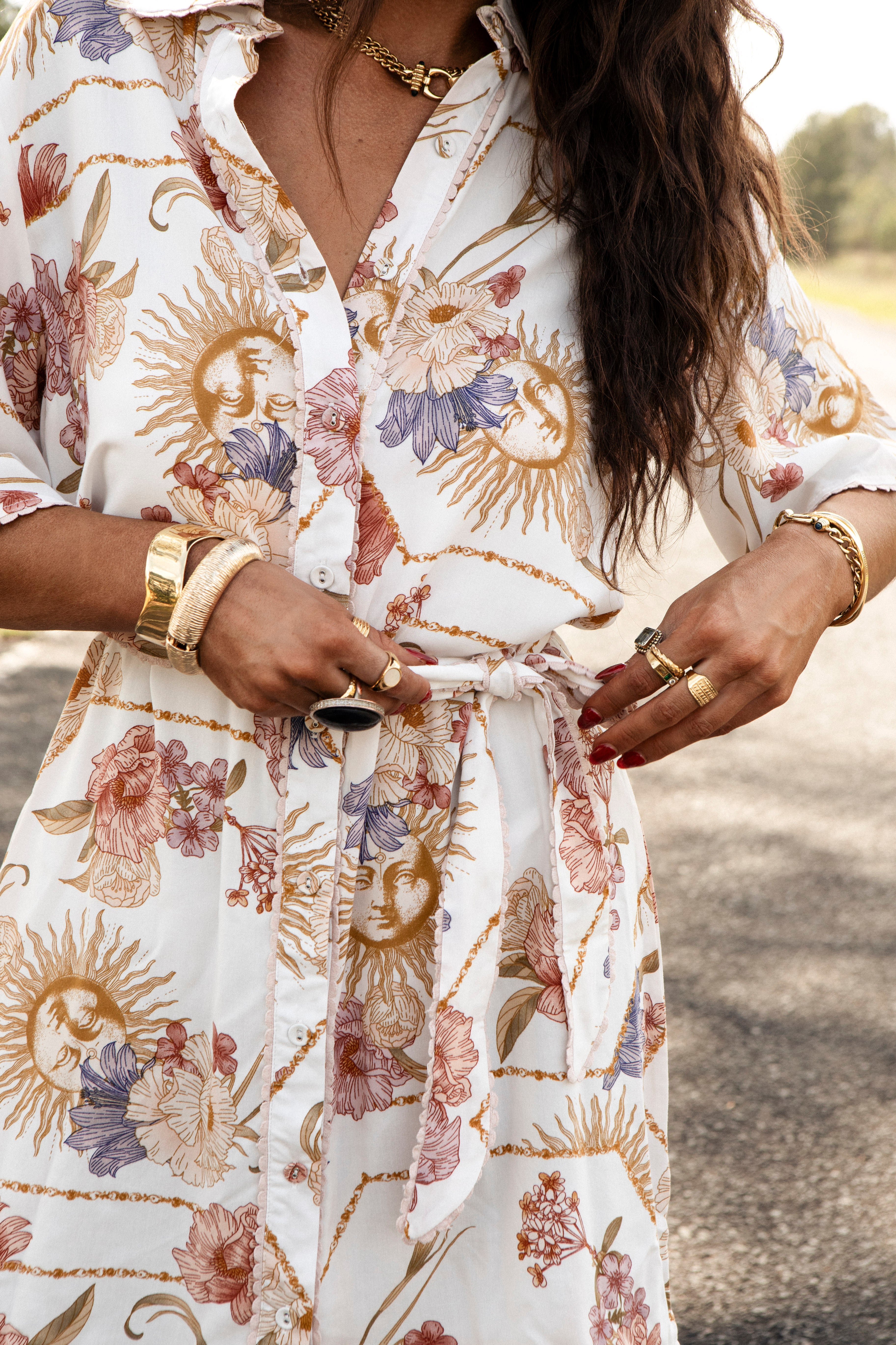 Stardust Shirt Dress