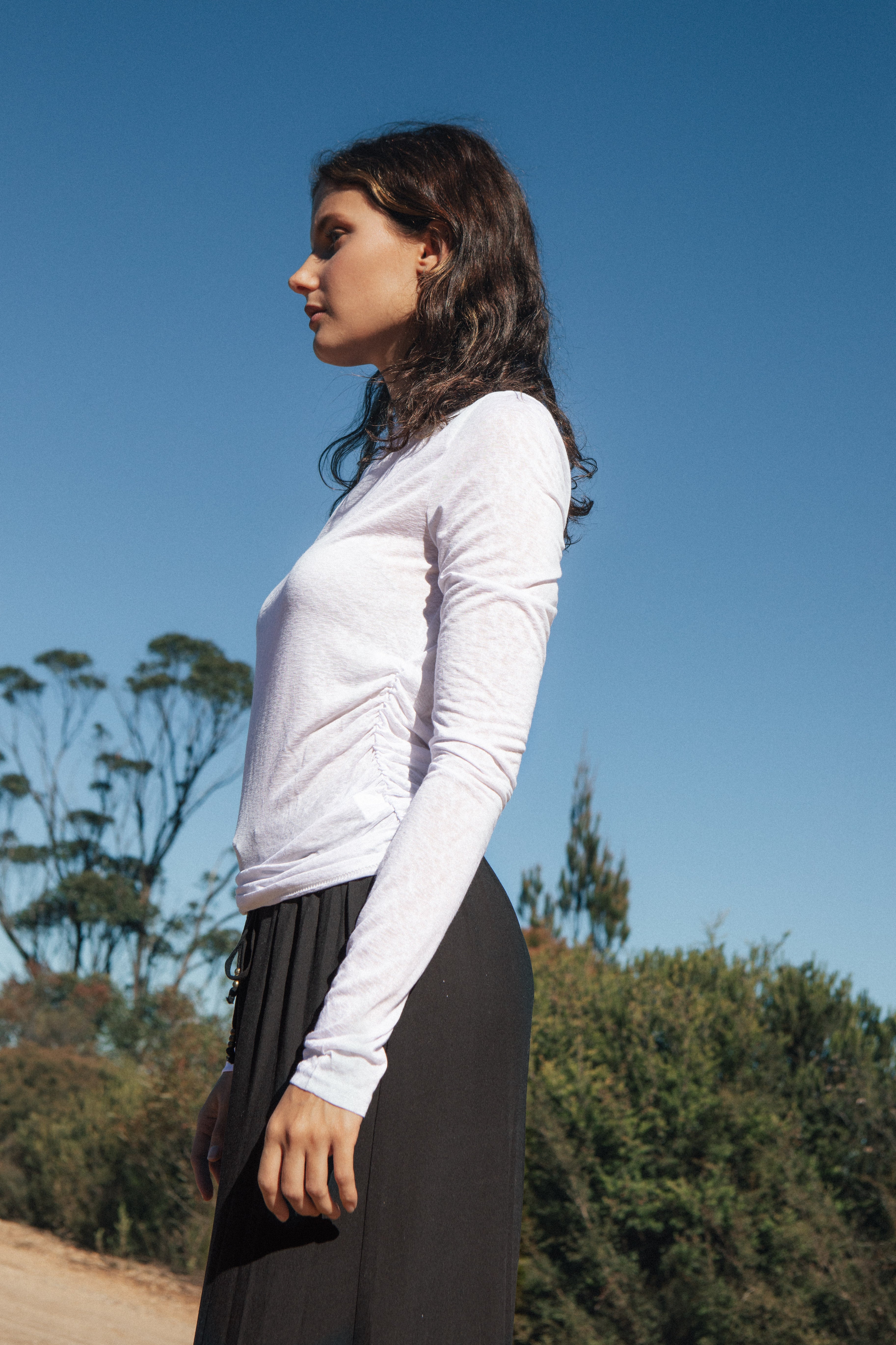 Horizon Long Sleeve Basic - White