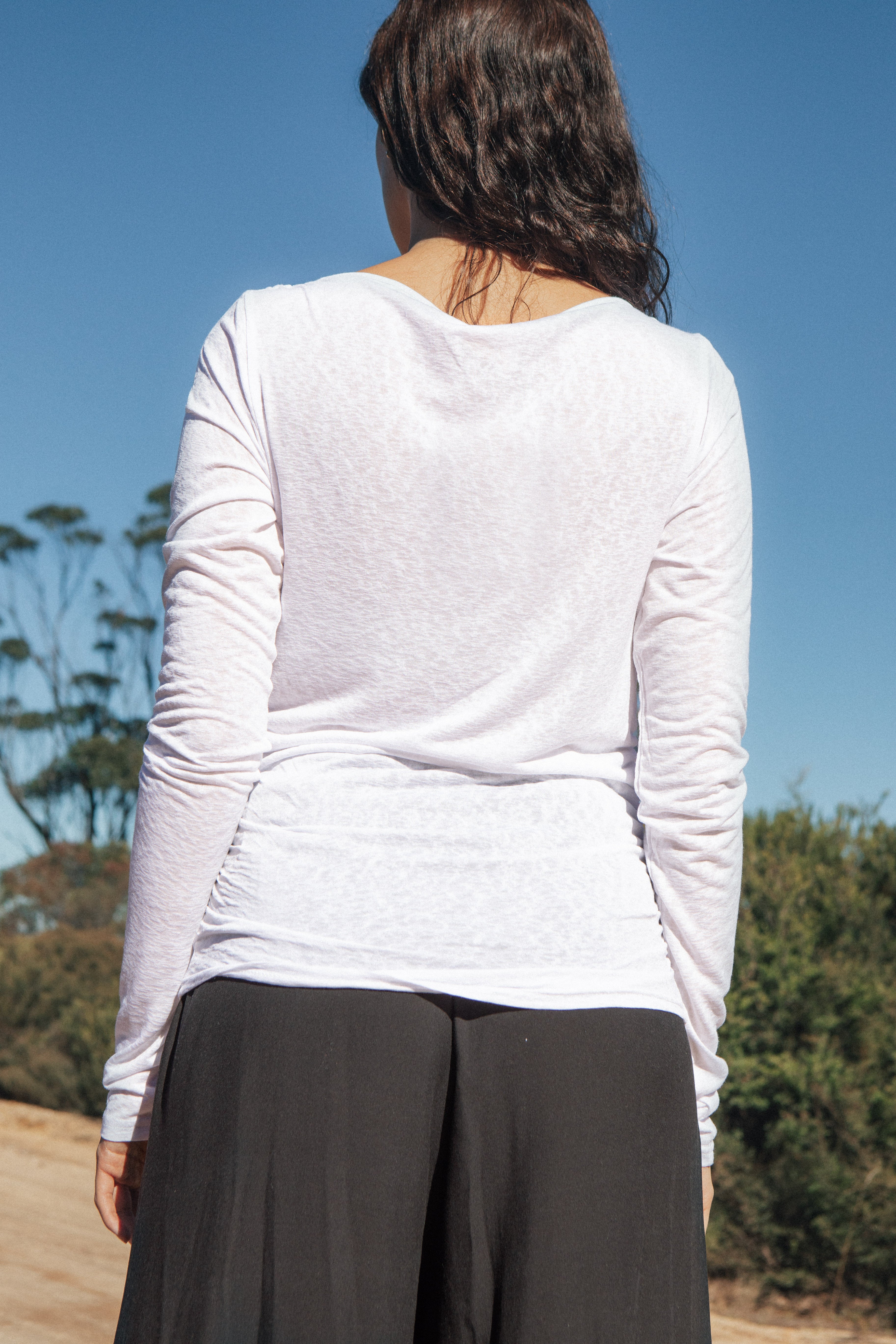 Horizon Long Sleeve Basic - White