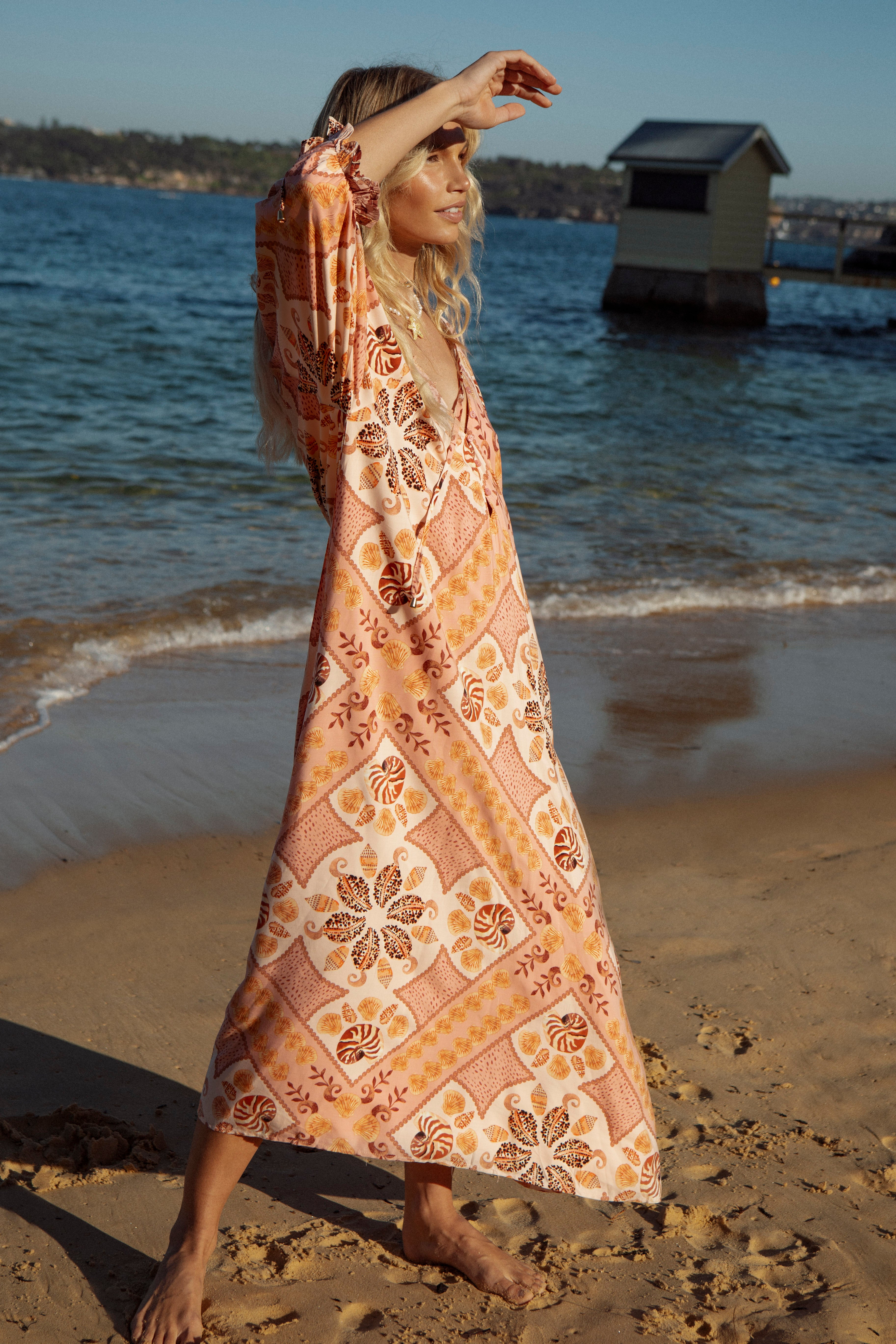 Bree Maxi Dress - Tahitian