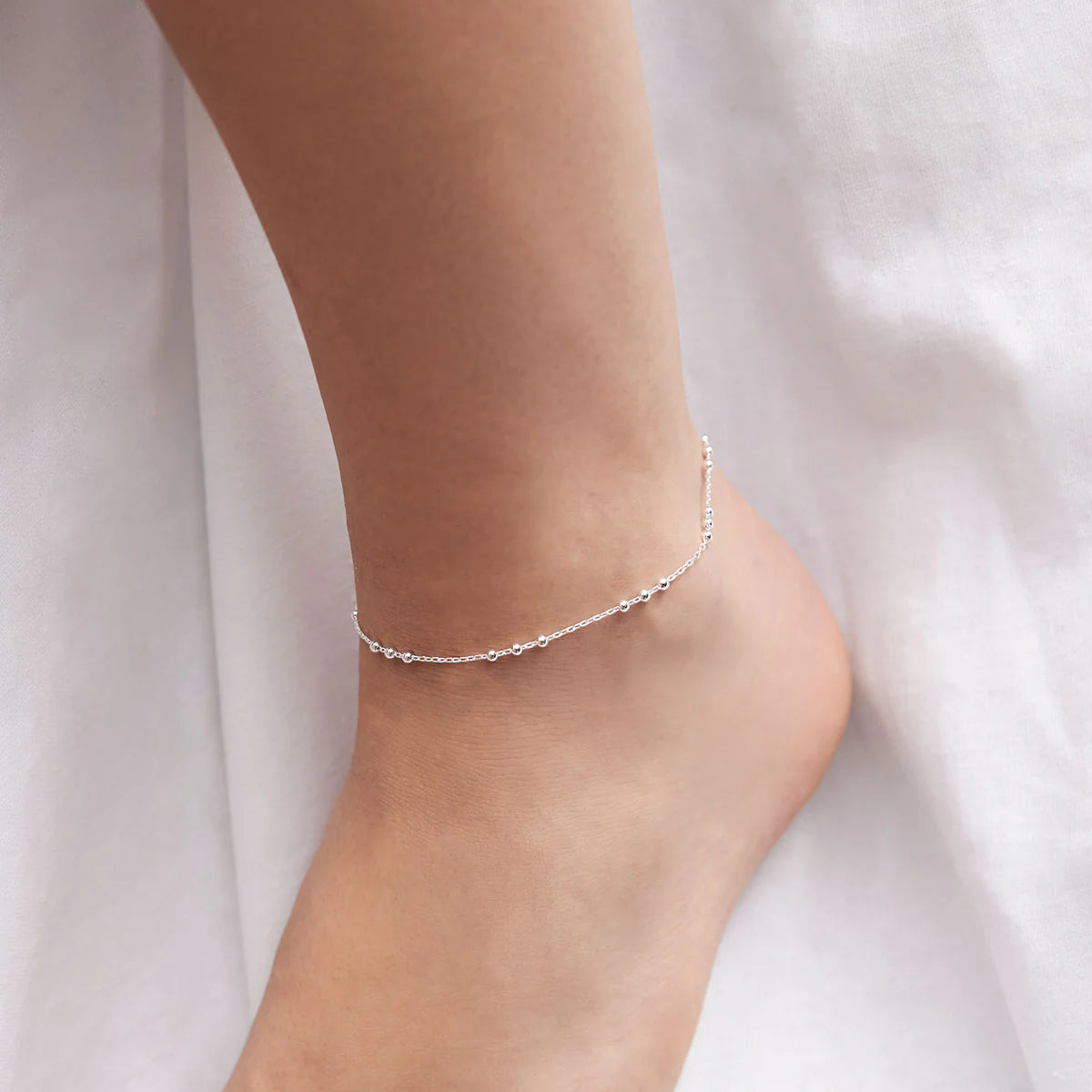 A147 - Beaded Chain Anklet