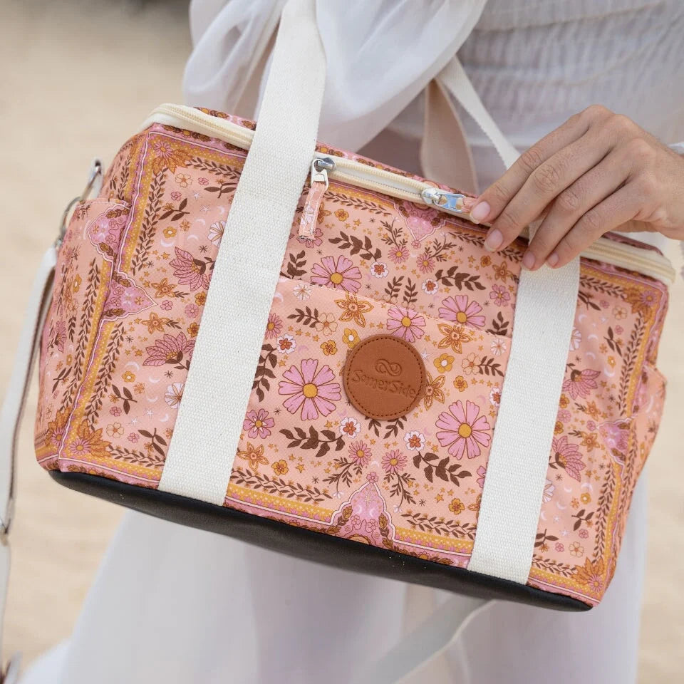 Cooler Bag - Boho Sun  Pink