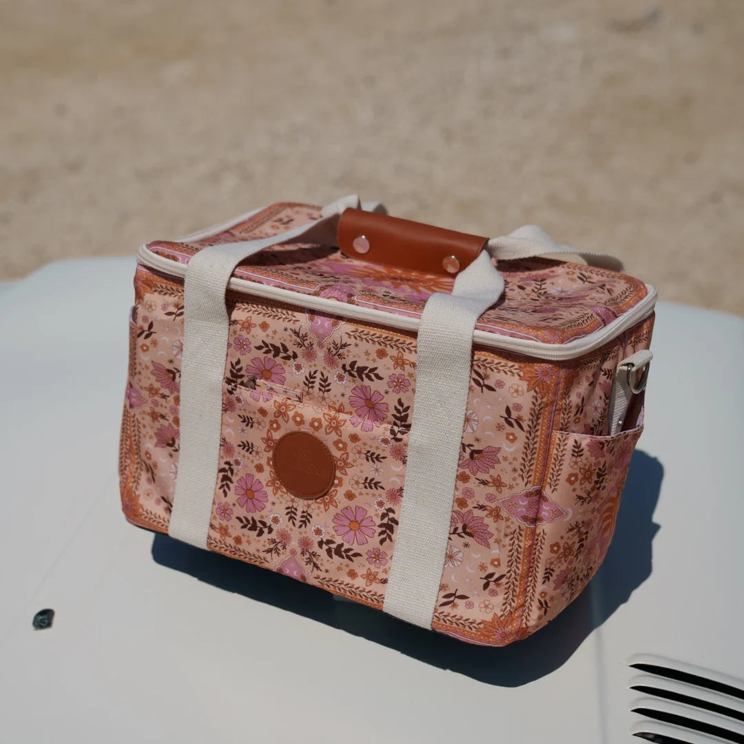 Cooler Bag - Boho Sun  Pink