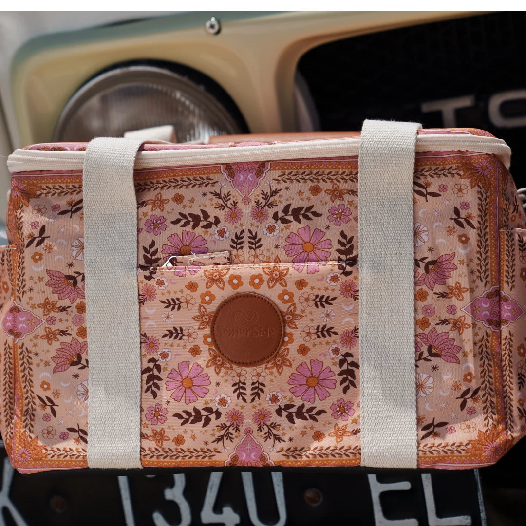 Cooler Bag - Boho Sun  Pink