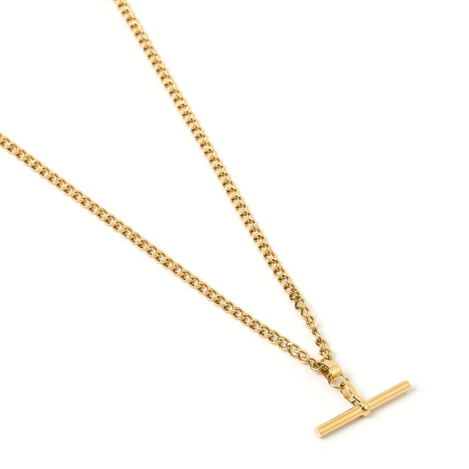 Skye Gold Fob Necklace