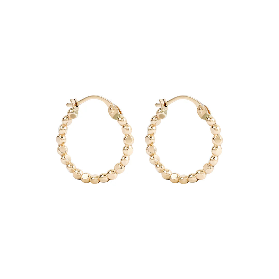 Philine Hoop Earrings 15mm - Gold