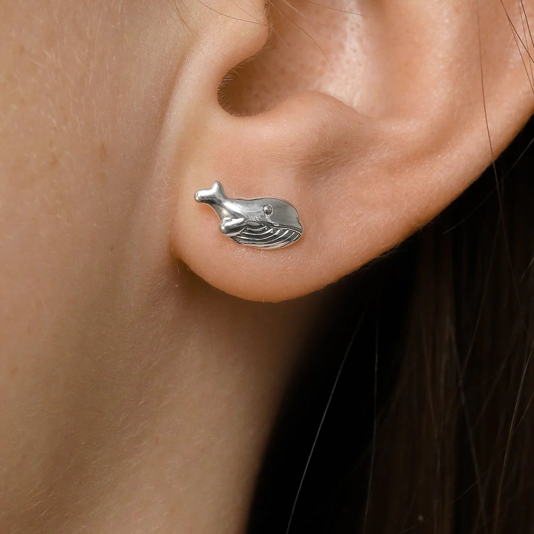 S560 - Blue Whale Studs