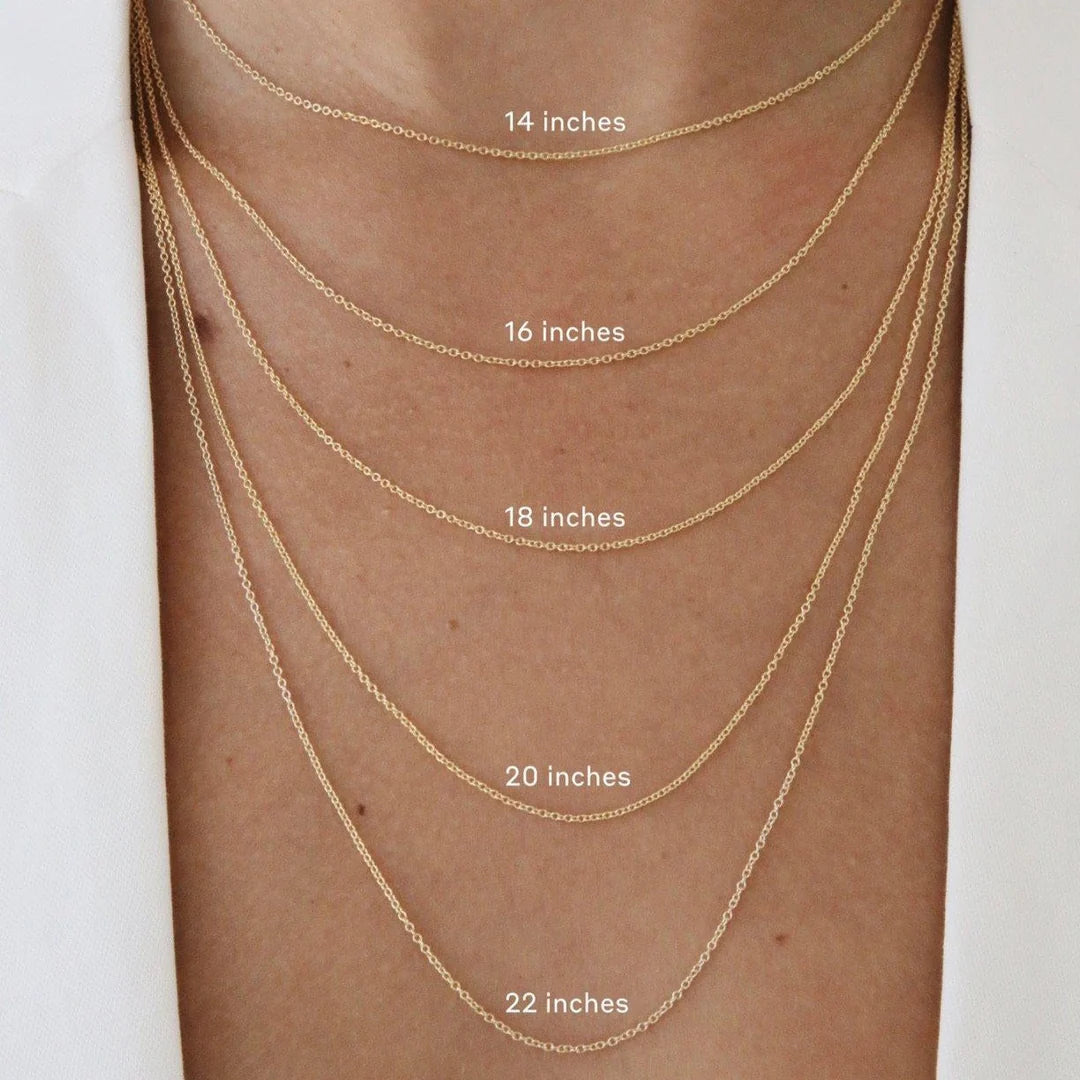 Dixon Necklace Gold - 18 inch