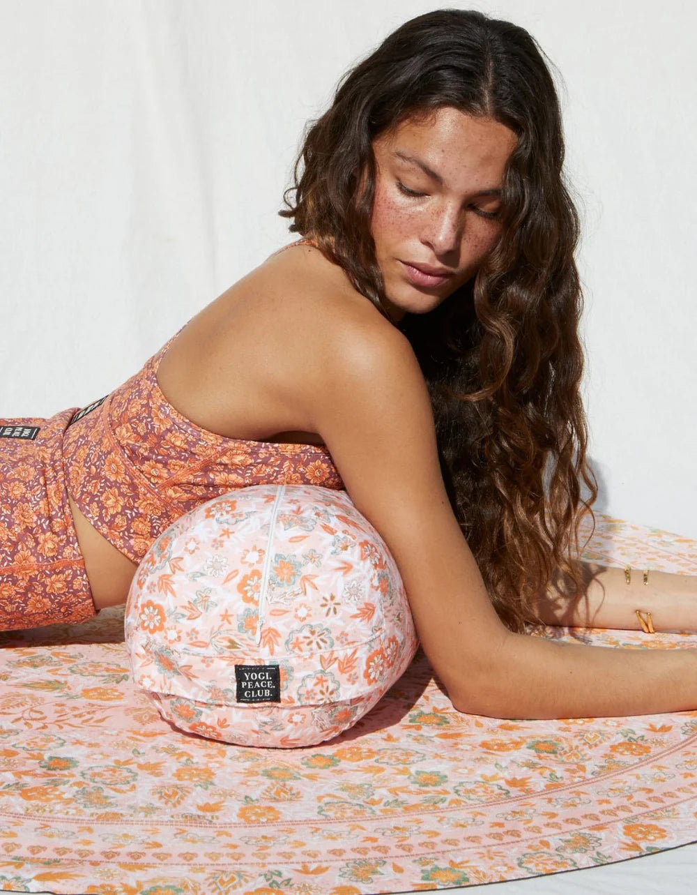 Yoga Bolster - Salty Peach